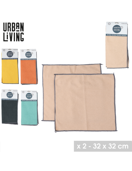 CHIFFONS MICROFIBRE X 2 PCS