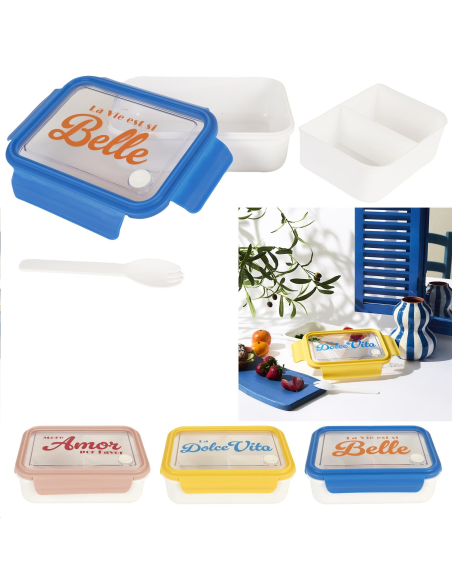 LUNCH BOX COMPARTIMENTE DOLCE VITA