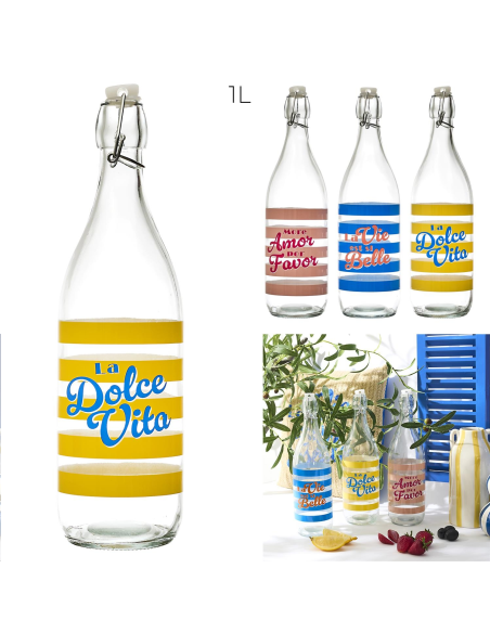 BOUTEILLES VERRE DOLCE VITA