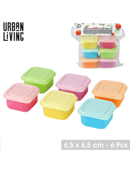 MINI BOITE DE CONSERVATION CARREE 