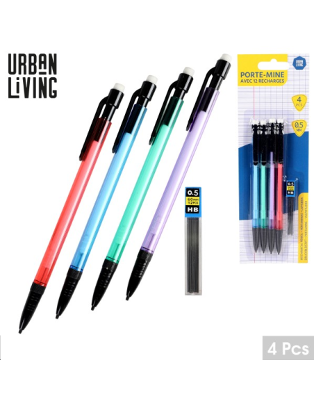PORTE MINE X4PCS AVEC 12 RECHARGES