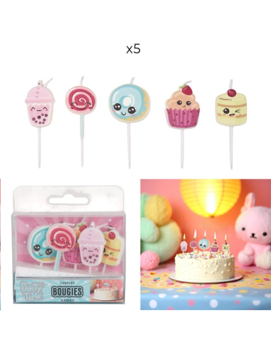 BOUGIES KAWAII X5 