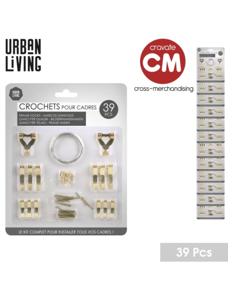 ACCROCHE CADRE -39 PCS