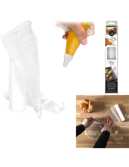 POCHETTE PATISSERIE + DOUILLE