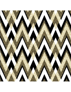 SERVIETTES PAPIER ZIG ZAG FESTIF