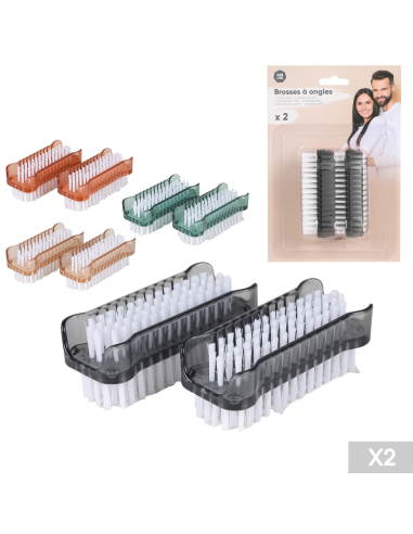 BROSSES A ONGLES -2 PCS