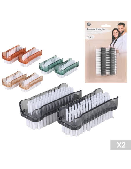 BROSSES A ONGLES -2 PCS
