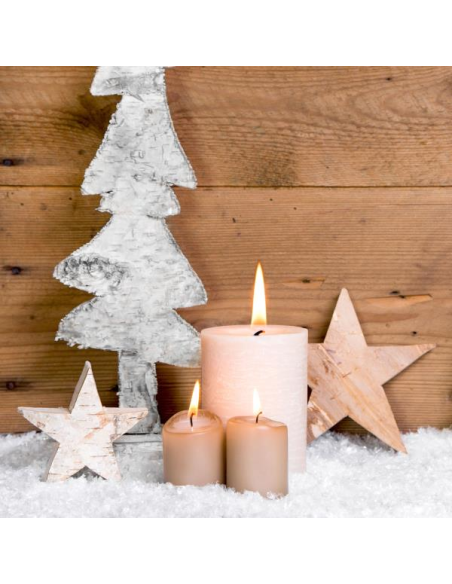 SERVIETTES PAPIER NOËL COURCHEVEL