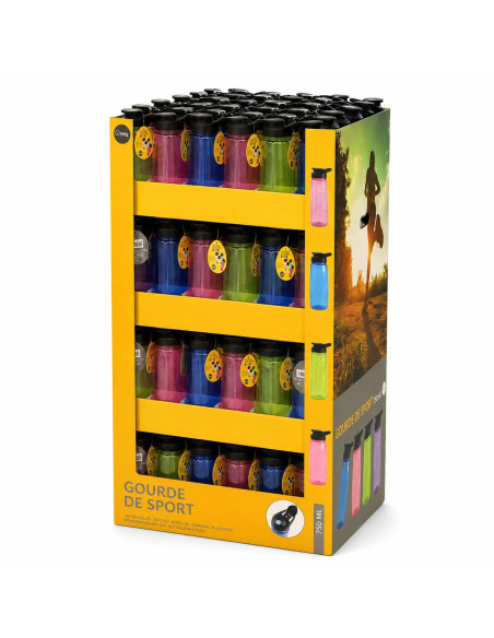 GOURDE 750ML EN DISPLAY