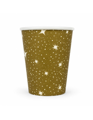 GOBELETS CARTON OR ETOILES