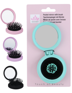 BROSSE A CHEVEUX pliable 