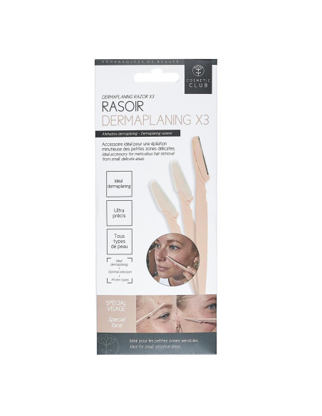 RASOIR DERMAPLANING X3