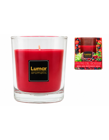 BOUGIES PARFUMEES FRUITS ROUGE