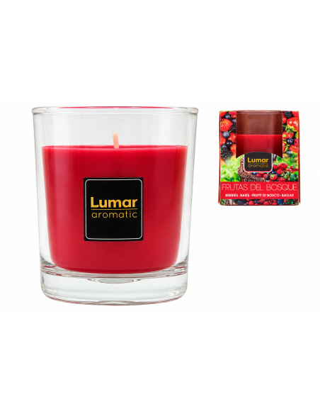 BOUGIES PARFUMEES FRUITS ROUGE