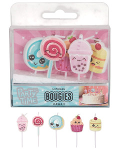BOUGIES KAWAII X5