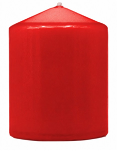 BOUGIES PILLIER ROUGE