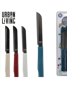 COUTEAUX DE CUISINE X6PCS COULEURS 