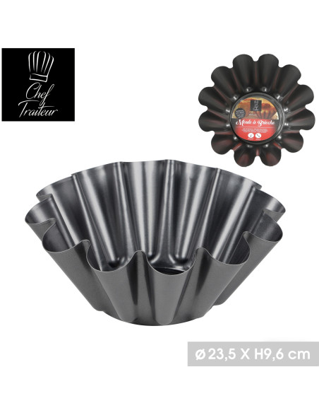 MOULE A BRIOCHE D23,5XH10CM