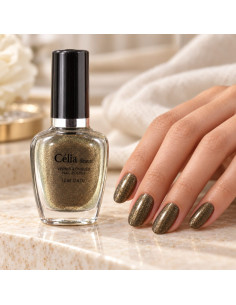 VERNIS A ONGLES BRONZE PAILLETE 2