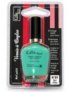 VERNIS A ONGLES VERT D'EAU